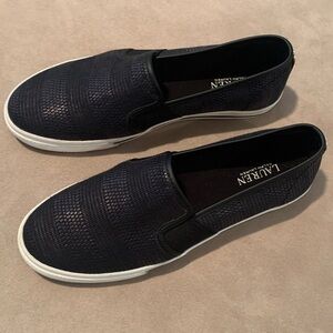 Lauren Ralph Lauren Jinny Slip on Sneaker Black - size 9.5